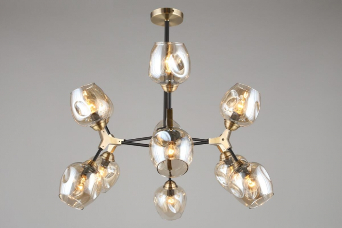 Люстра с поддержкой Маруси потолочная Omnilux OML-93407-12-M 