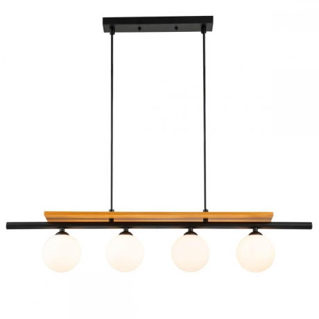 Подвесной светильник Indigo Mitezza 10013/4P Black 