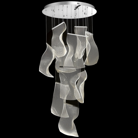 Каскадная люстра Wertmark Hanna с поддержкой Алиса WE451.10.103-A 