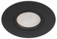 Встраиваемый светильник алюминиевый ЭРА KL83 BK SET 5 MR16/GU5.3 черный набор 5шт Б0070932