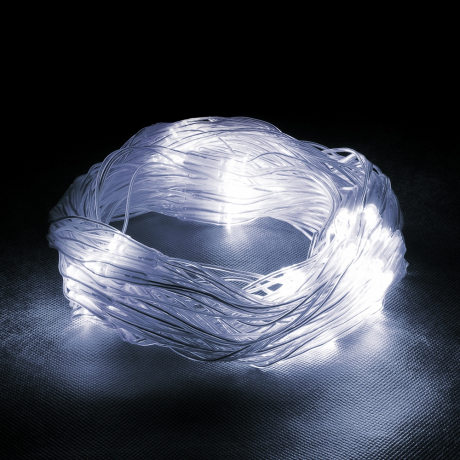 1,2*1,5м. Электрогирлянда-конструктор ''Сеть'' 144LED (холодный) IP44 Vegas 55031