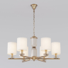 Подвесная люстра Eurosvet Caprera 60146/6 латунь 