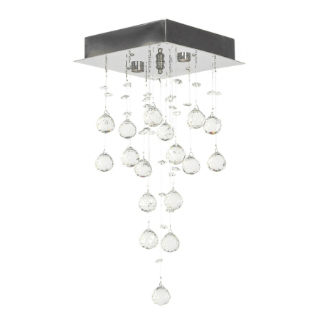 Потолочная люстра с лампочками Arti Lampadari Flusso H 1.4.20.615 N+Lamps 