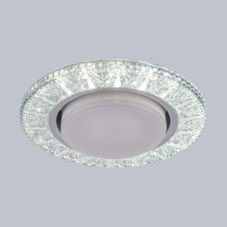 Нарушена упаковка!  <298319> Встраиваемый светильник с LED подсветкой Elektrostandard 3022 GX53 (a049342)