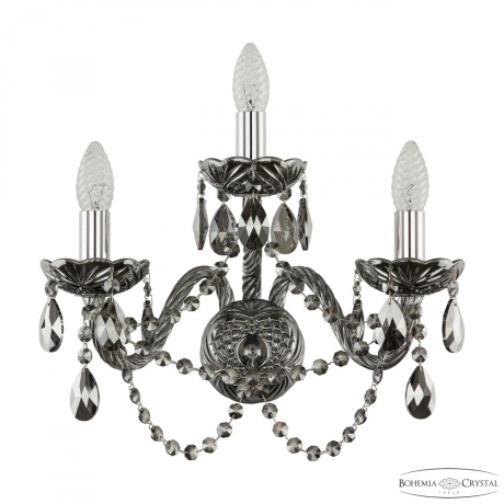 Бра Bohemia Ivele Crystal 1402B/2+1/160 Ni M781 