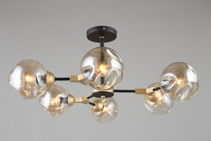 Люстра с поддержкой Маруси потолочная Omnilux OML-93607-06-M 