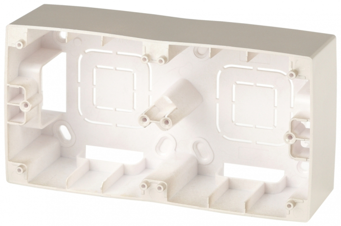 Коробка для накладного монтажа 2-постовая ЭРА 12 12-6102-04 Б0043173 