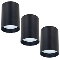 Комплект 3шт. Накладной светильник Arte Lamp Beid A1517PL-1BK-3