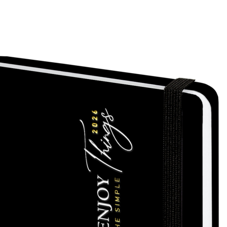 Нарушена упаковка!  <795351> Еженедельник датированный 2026 с резинкой 171х93 мм, BRAUBERG, твердый, УФ-ЛАК, 64 л., "Розы", 117353