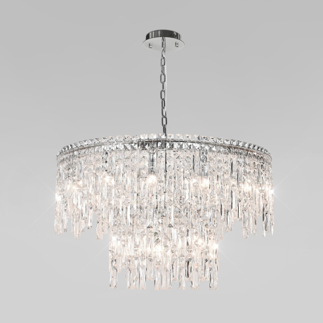 Подвесная люстра с хрусталем Eurosvet Blitz 60160 (a065324) 