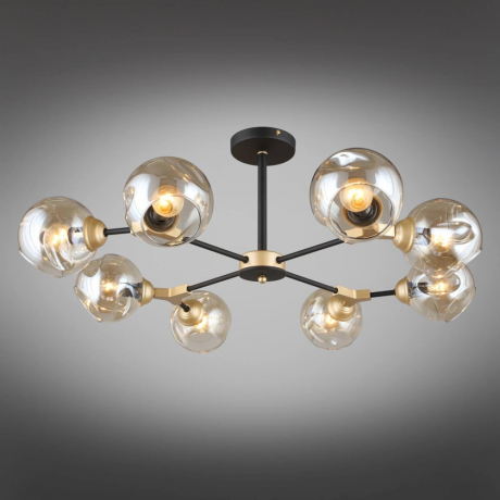 Люстра с поддержкой Маруси потолочная Omnilux OML-93607-08-M 