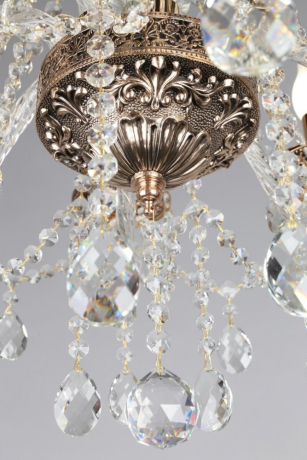 Люстра подвесная со светодиодными лампочками E14, комплект от Lustrof. №122322-657195 