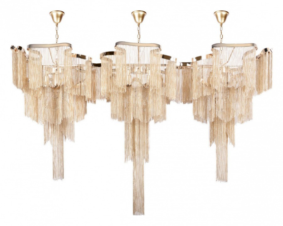 Подвесная люстра Loft it Stream 10208/1400R Gold 