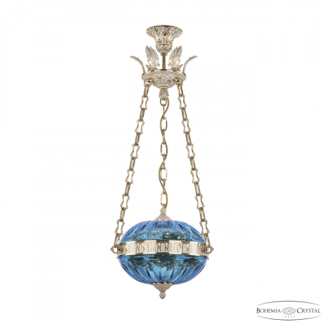 Подвесной светильник Bohemia Ivele Crystal 71000P/30 GW Aquamarine/M-1H Y8 