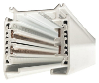 1м. Трехфазный накладной шинопровод Ш35.5хВ32.8 мм Wertmark WTF WTF.I5.001