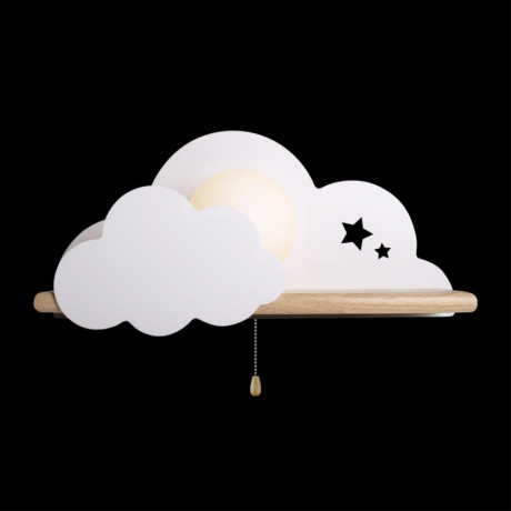 Светильник на стену с Led лампочками в комплекте LOFT IT 10134 White+Lamps 