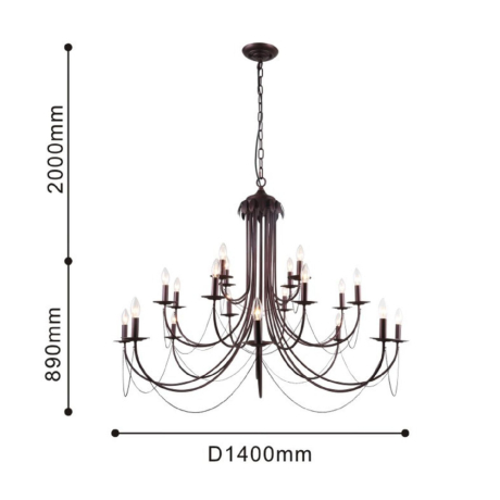 Подвесная люстра F-Promo Plini с поддержкой Маруся 2590-20P-М 