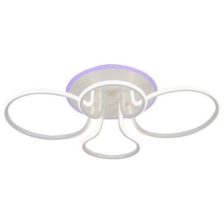 Потолочная светодиодная люстра с пультом ДУ Profit Light 6045/4B WHT 