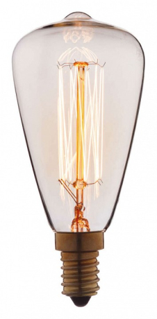 Лампа накаливания Loft it Edison Bulb E14 40Вт K 4840-F 
