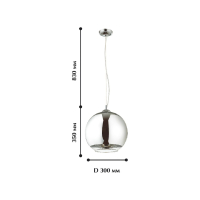 Светильник подвесной с лампочками, комплект от Lustrof. № 34081-617797