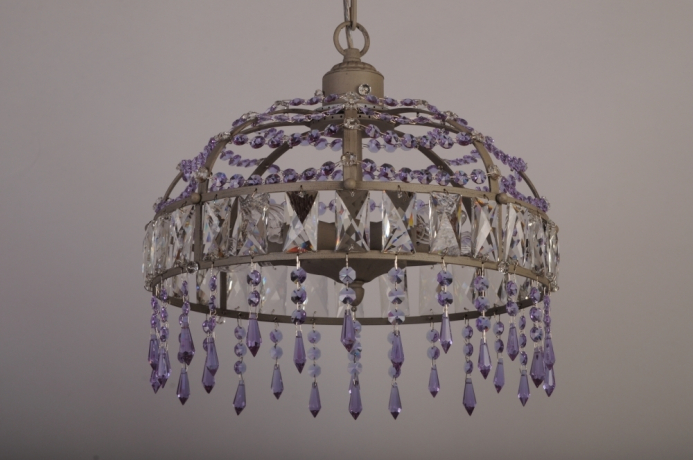Подвесная люстра Abrasax L.7392-5GR (PURPLE) 