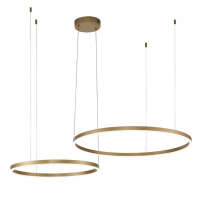 Подвесной светильник Indigo Galass 14001/2P Gold