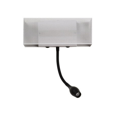 Настенный светильник  белого цвета с поворотным плафоном, выключателем 9W 4000К от GETOGAZOV FAMILY 