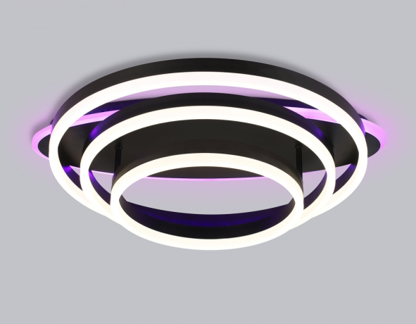 Потолочный светодиодный светильник с пультом Ambrella light ACRYLICA FA8524 