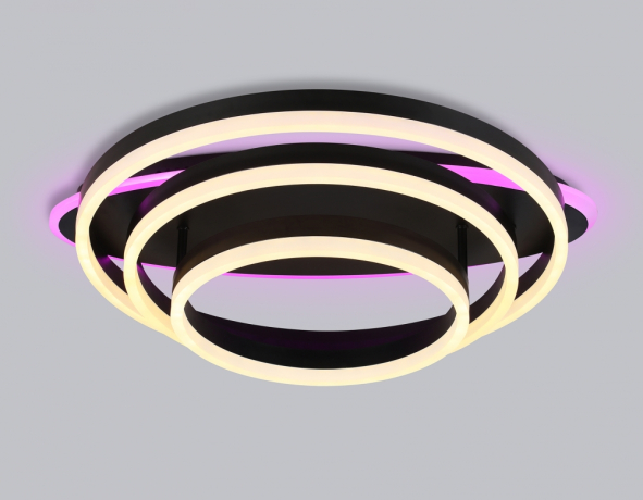 Потолочный светодиодный светильник с пультом Ambrella light ACRYLICA FA8524 