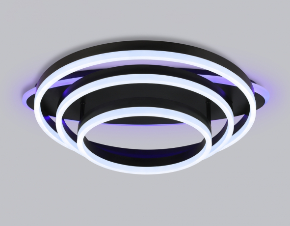 Потолочный светодиодный светильник с пультом Ambrella light ACRYLICA FA8524 