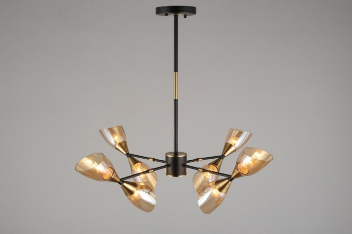 Люстра на штанге Omnilux Onno с Марусей OML-66807-08-M 