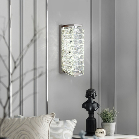 Настенный светильник с хрусталем Eurosvet Blitz 40259 LED (a065321) 