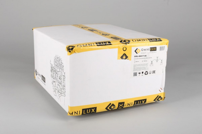 Люстра потолочная с лампочками Omnilux OML-88417-06+Lamps 