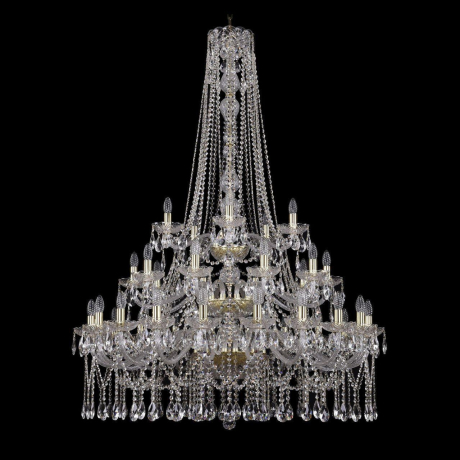 1413/20+10+5/400/h-158/3d/G Подвесная люстра Bohemia Ivele 