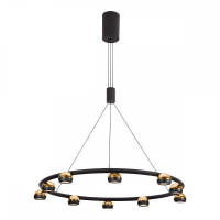 Подвесная светодиодная люстра Lussole Lassen LSP-7253