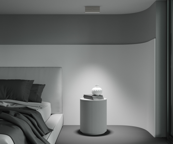 Потолочный светильник Technical C136CL-12W4K-W Points rot 