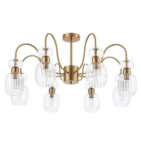 Люстра на штанге Escada Gloss 1141/8PL Clear 