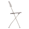 Нарушена упаковка!  <218474> Стул складной для дома и офиса BRABIX "Golf CF-002", серый каркас, пластик серый, 531564 (531564)