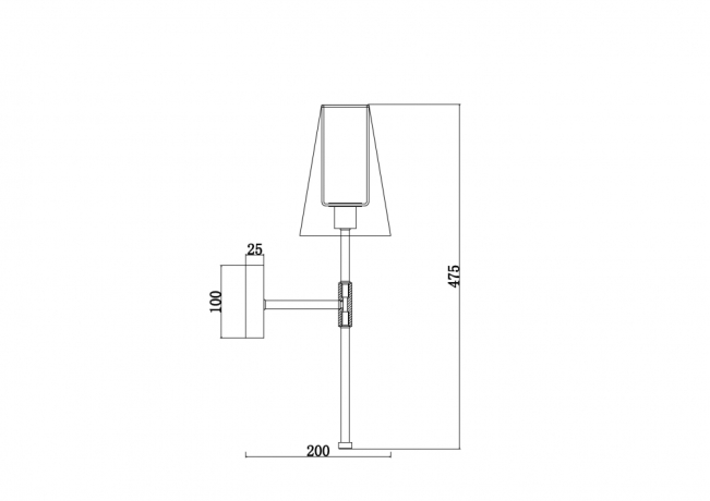 Бра Freya FR5196WL-01CH 