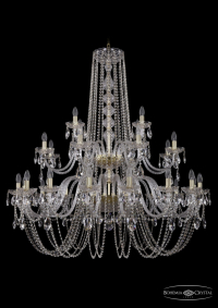 1402/16+8+4/460/2d/G Подвесная люстра Bohemia Ivele Crystal