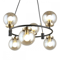 Люстра подвесная с лампочками Omnilux OML-94003-06+Lamps