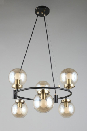 Люстра подвесная с лампочками Omnilux OML-94003-06+Lamps 