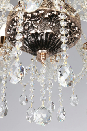 Люстра подвесная со светодиодными лампочками E14, комплект от Lustrof. №122323-657201 