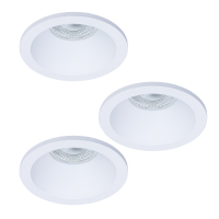 Комплект 3шт. Встраиваемый светильник Arte Lamp Helm A2869PL-1WH-3