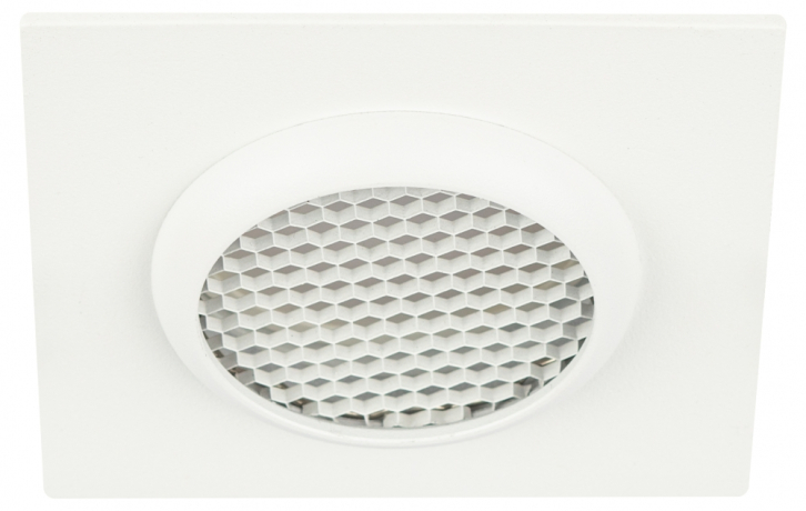 Встраиваемый светильник алюминиевый ЭРА KL110 WH MR16 GU5.3 белый матовый Б0061529 