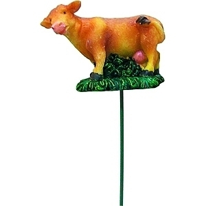 Нарушена упаковка.  <163973> Штекер полистоун ''Бурёнка'', 5*3*25 см Green apple GA200-05 () Б0008239