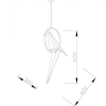 Подвесной светильник Moderli Birds V3071- 1PL 