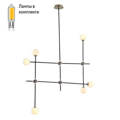 Светильник подвесной с Led лампочками в комплекте ST Luce SL429.403.06+Lamps 