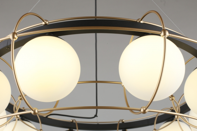 Люстра подвесная с Led лампочками в комплекте APLOYT APL.317.03.10+Lamps 