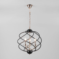 Подвесная люстра Eurosvet Sorrel 60105/3 черный a045703